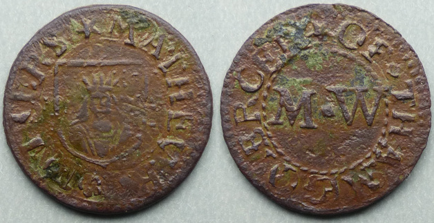 Thame, Mathew Watters farthing - Click Image to Close